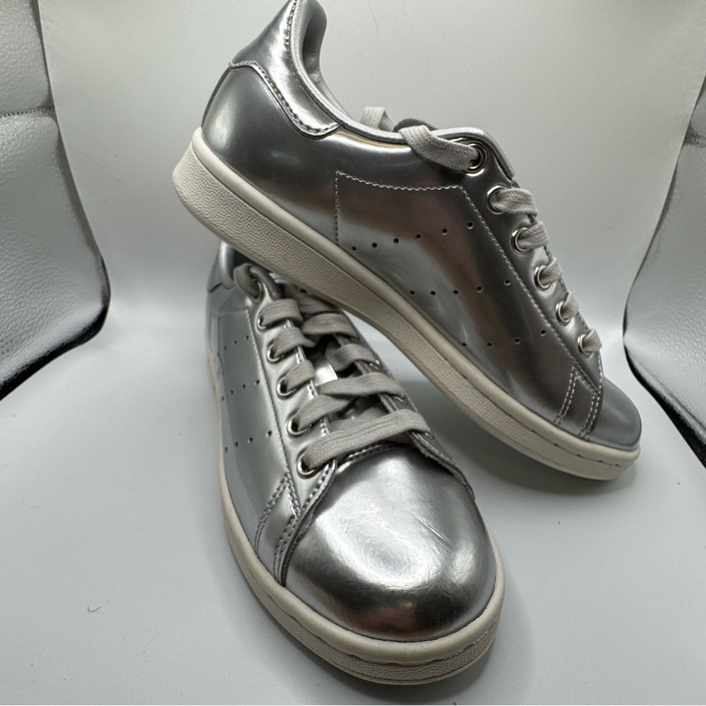 Adidas Stan Smith Silver Metallic Sneakers